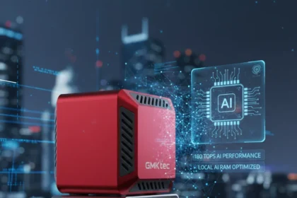 GMKtec EVO-T2 Mini PC Redefines AI Desktop Computing — AI-generated illustration