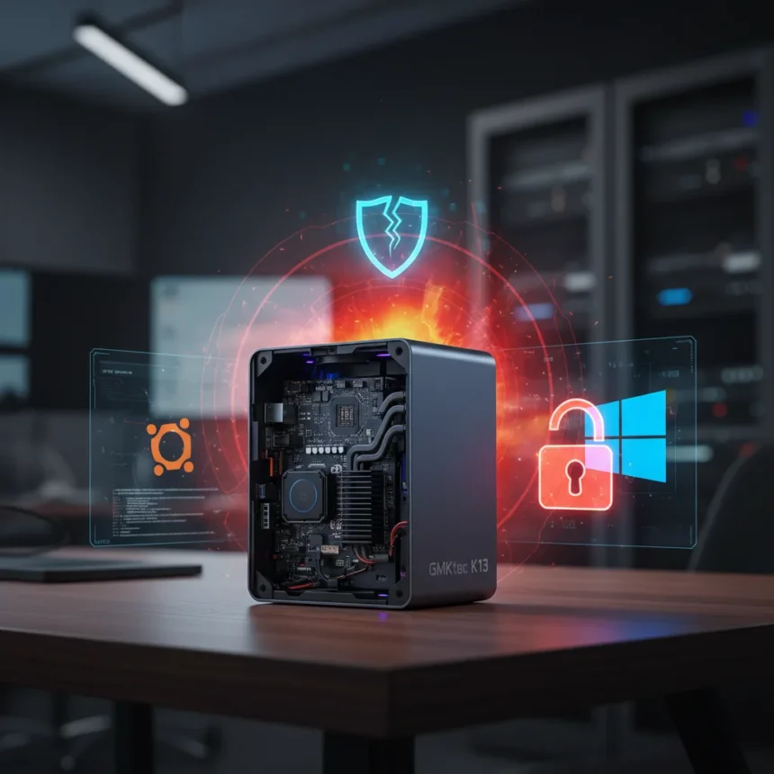 GMKtec NucBox K13 Dual-Boots Ubuntu and Windows, But Hype Outpaces Reality
