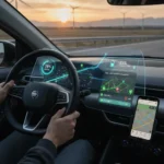 Google Maps AI battery predictions transform EV trip planning — AI-generated illustration