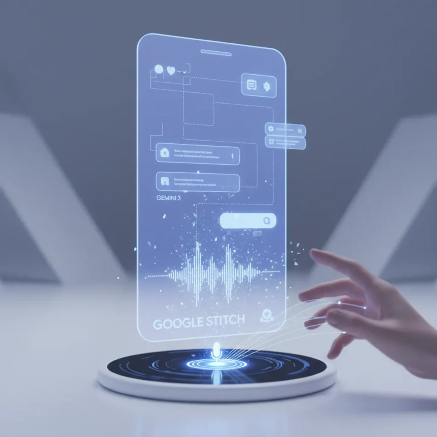 Google Stitch turns voice prompts into clickable app prototypes