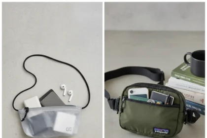 Gossamer Gear Sidequest 3L challenges Patagonia's EDC crossbody — AI-generated illustration