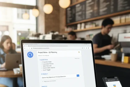 GPTDisguise Chrome Extension Hides ChatGPT as Google Doc — AI-generated illustration