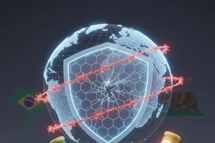 GrapheneOS age verification defiance faces global legal pressure — AI-generated illustration