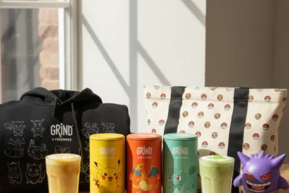 Grind's Pokémon coffee collection hits stores March 24 — AI-generated illustration