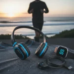 H2O Audio Tri Run bone-conduction headphones prove simplicity wins — AI-generated illustration
