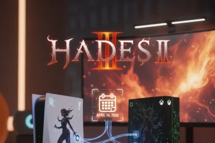 Hades 2 console launch arrives April 2026 with bonus content — AI-generated illustration
