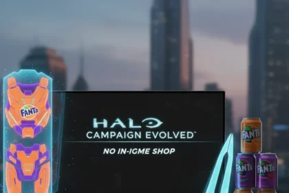 Halo: Campaign Evolved ditches the shop—but Fanta skins spark debate — AI-generated illustration