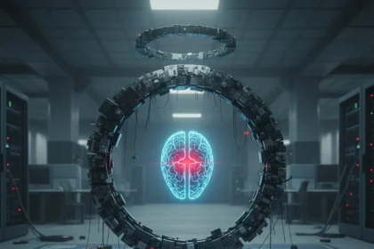 Halo Studios' outsourcing shift reveals deeper leadership crisis — AI-generated illustration