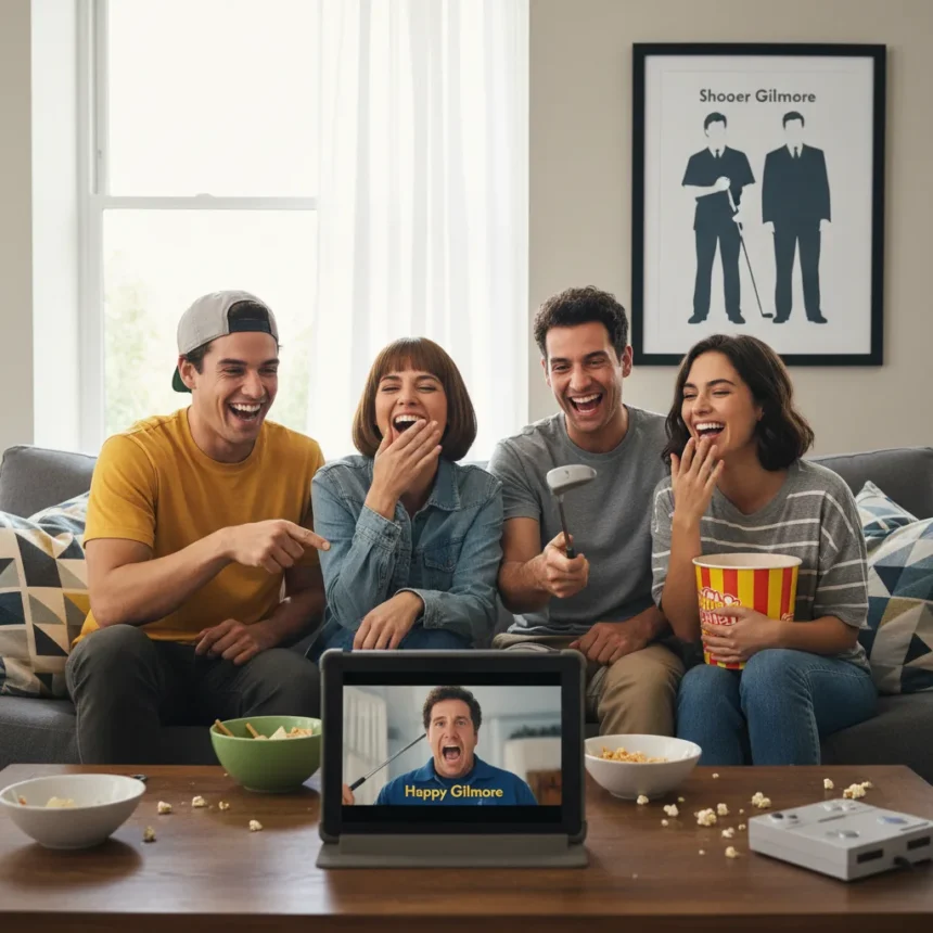 Happy Gilmore quotes still define comedy 30 years later — AI-generated illustration