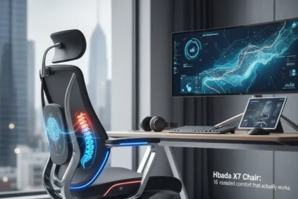 Hbada X7 Chair Review: AI-assisted comfort that actually works — AI-generated illustration