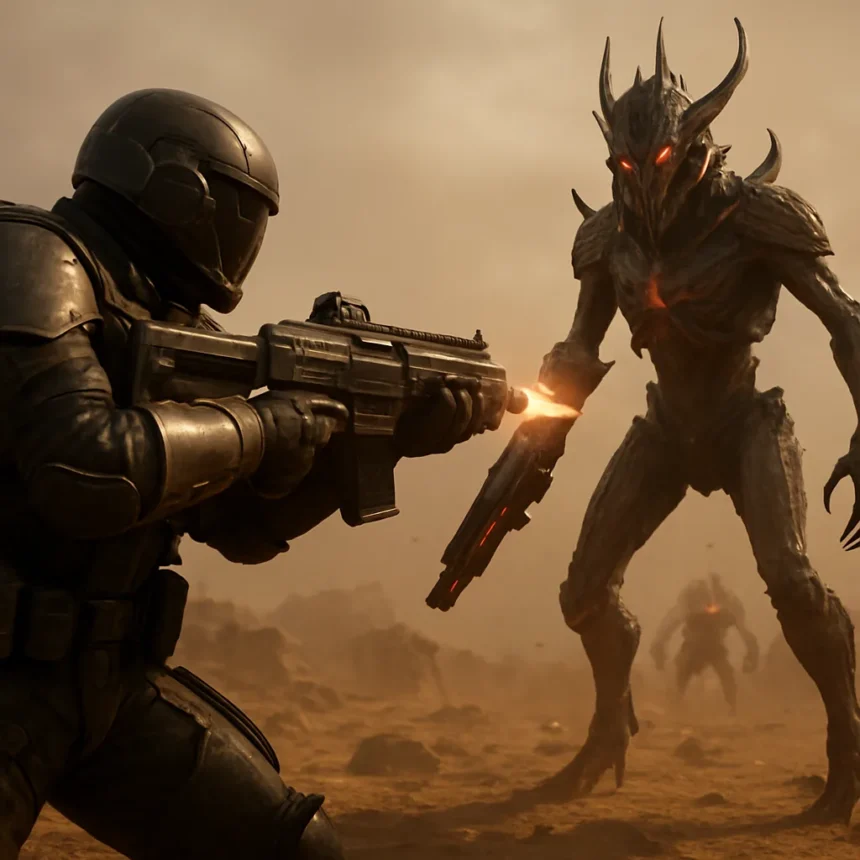 Helldivers 2 Uncover the Truth Update Escalates Illuminate Threat — AI-generated illustration