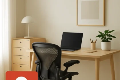 Herman Miller Home Office Deal: £30 Gift Card on £500+ Spend — AI-generated illustration