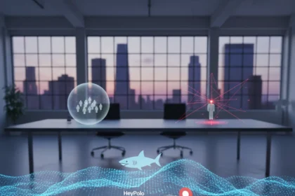 HeyPolo: Surfshark's Privacy-First Challenge to Life360 — AI-generated illustration