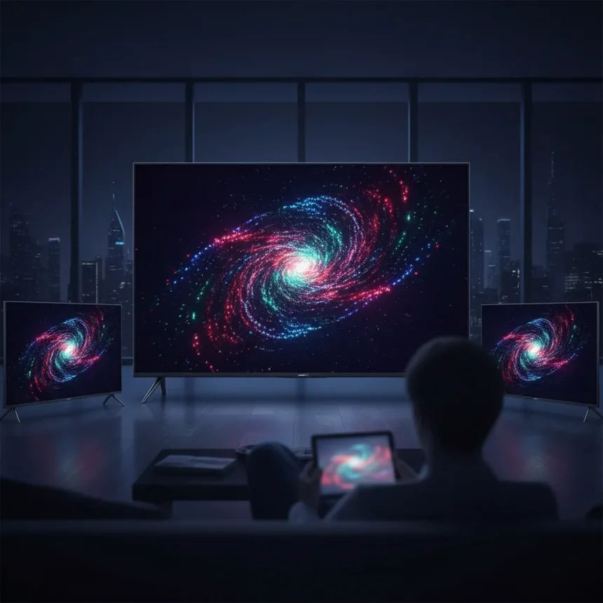 Hisense RGB Mini LED TVs 2026: A Bold Bet on Premium Picture — AI-generated illustration