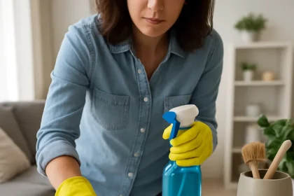 Home Cleaning Tasks You’re Missing That Let Germs Win — AI-generated illustration