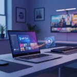 HP TV+ on Windows 11: Free streaming, but is it worth your space? — AI-generated illustration