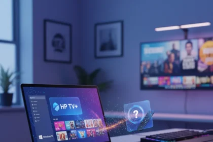 HP TV+ on Windows 11: Free streaming, but is it worth your space? — AI-generated illustration