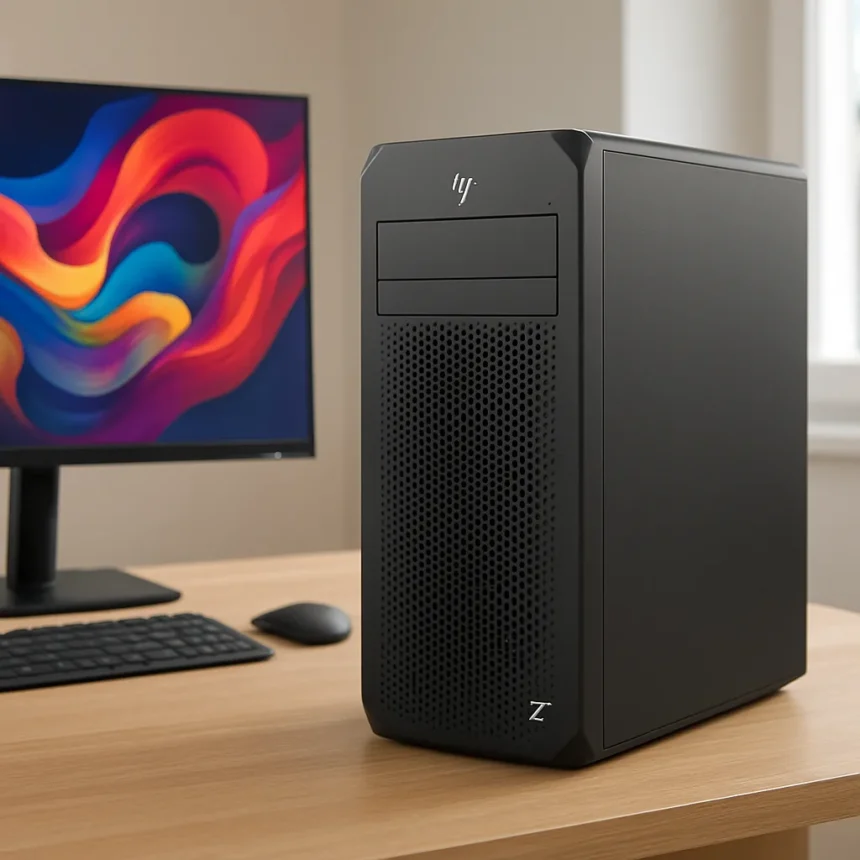 HP Z2 G9 Tower Workstation Spring Sale Cuts Over £500 — AI-generated illustration