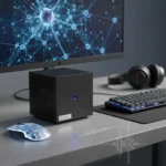 HP Z2 Mini G1i workstation cuts the noise on pro AI work — AI-generated illustration