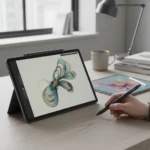 Huion Kamvas Slate 11 Challenges iPad's Tablet Monopoly — AI-generated illustration