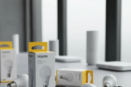 IKEA's TRÅDFRI smart bulbs are being quietly discontinued — AI-generated illustration