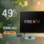 Insignia Fire TV 49% Off in Amazon Spring Sale—Ends Tonight — AI-generated illustration