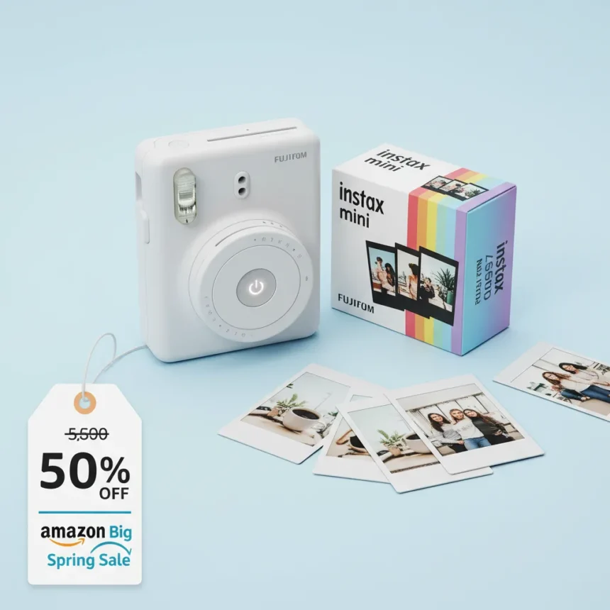 Instax printer and film bundle hits 50% off in Amazon Big Spring Sale