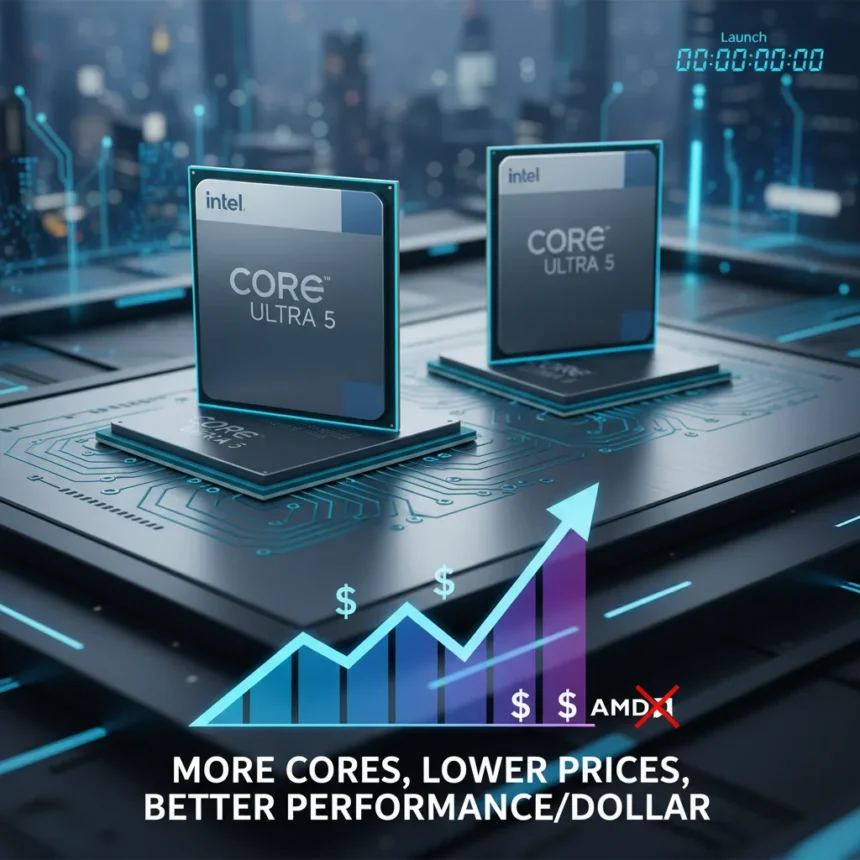 Intel Core Ultra 5 250K Plus and 270K Plus: Value Crushes AMD