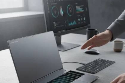 Inventec VeilBook's Removable Keyboard Is Clever, Not Essential — AI-generated illustration