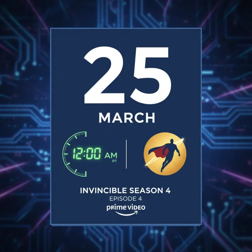 Invincible season 4 episode 4 release date and time