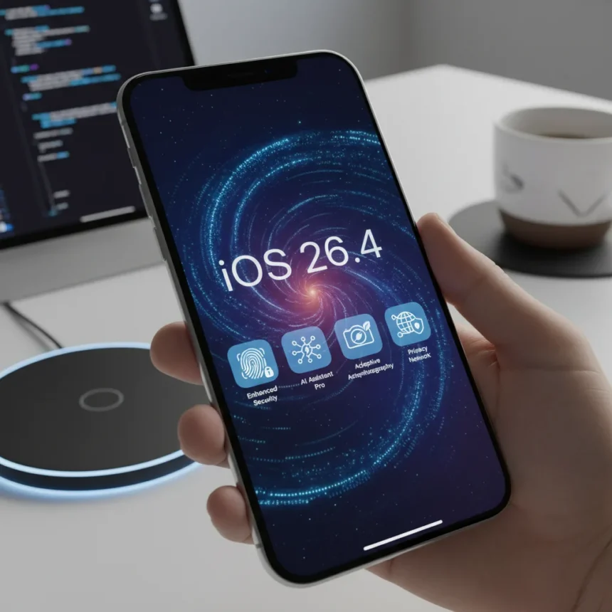 iOS 26.4 arrives with 5 must-have iPhone upgrades — AI-generated illustration