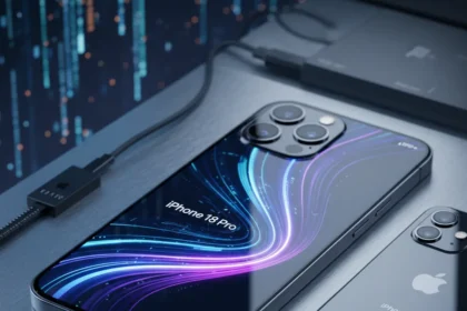 iPhone 18 Pro upgrades signal Apple's shift toward premium positioning — AI-generated illustration