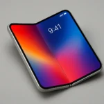 iPhone Fold Crease Problem Almost Solved as Mass Production Nears — AI-generated illustration
