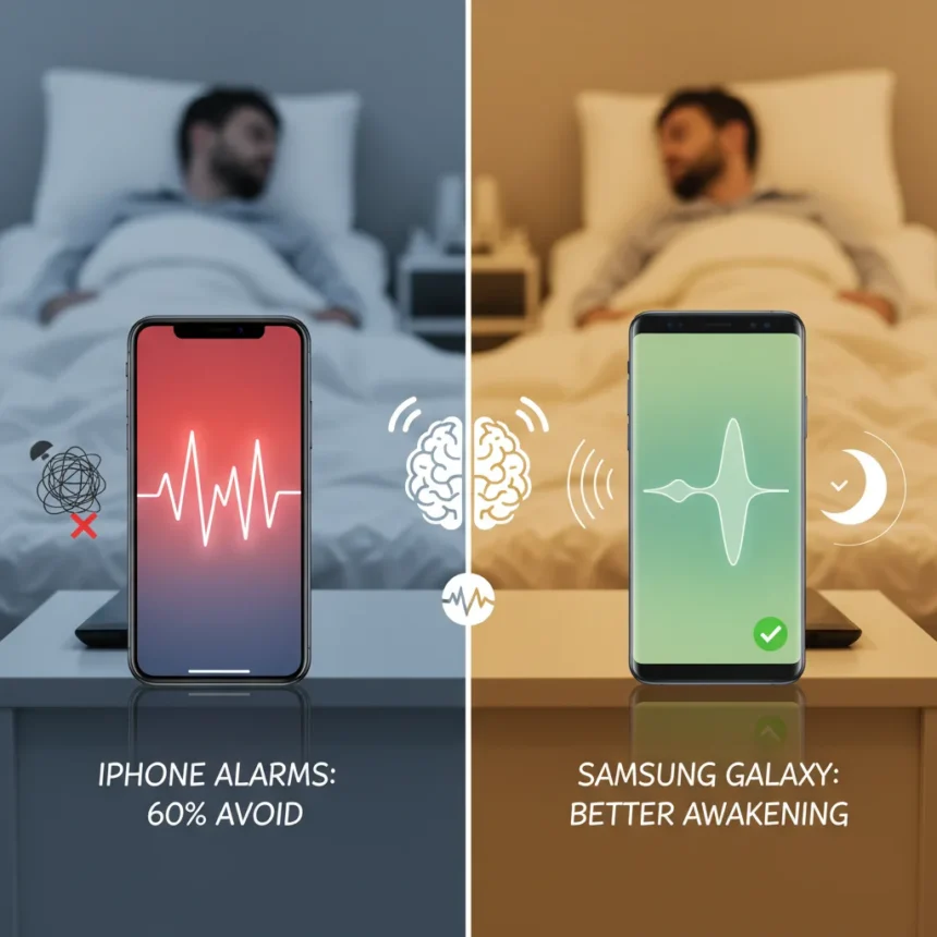 iPhone alarm sounds fail where Samsung Galaxy excels