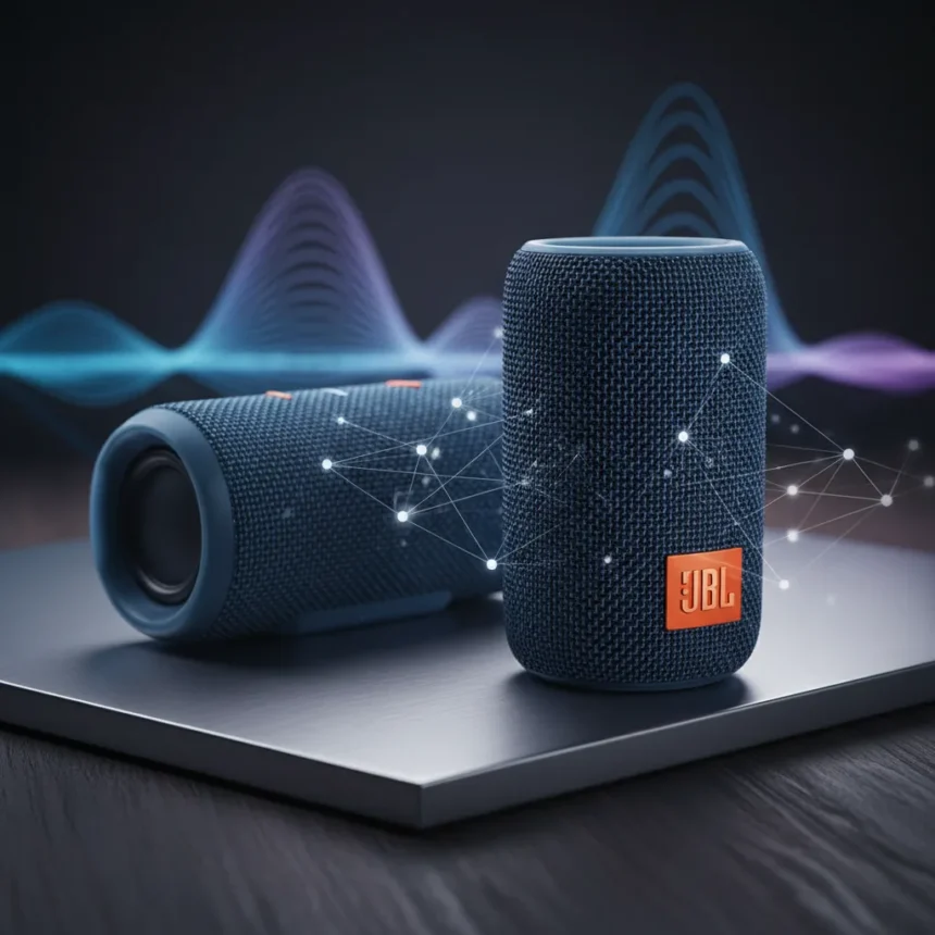JBL Charge 6 and Flip 7 Deliver AI Bass Boost to Proven Speakers — AI-generated illustration