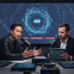 Jensen Huang Claims AGI Is Here — AI-generated illustration