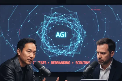 Jensen Huang Claims AGI Is Here — AI-generated illustration