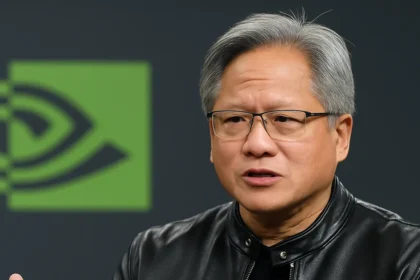 Jensen Huang Dismisses DLSS 5 Criticism as Gamers Misunderstand AI — AI-generated illustration