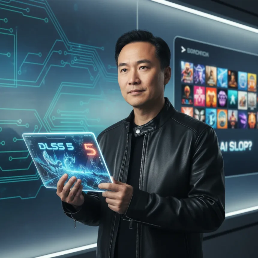 Jensen Huang Defends DLSS 5 While Acknowledging 'AI Slop' Fears