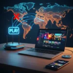 JioHotstar outside India: VPN and hardware solutions work — AI-generated illustration