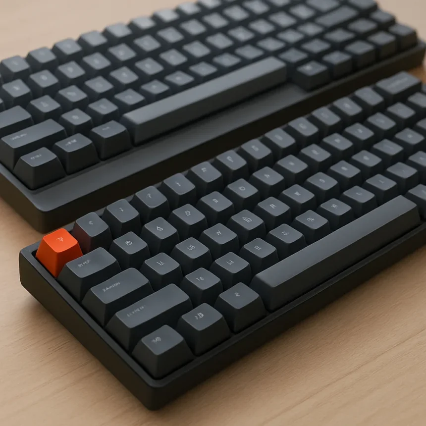 Keychron V1 Ultra 8K Is Impressive — But the Original V1 Still Wins — AI-generated illustration