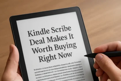 Kindle Scribe Deal Makes It Worth Buying Right Now — AI-generated illustration