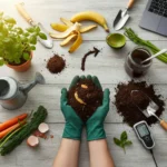 Stop Throwing Away Kitchen Scraps—They're Free Fertilizer — AI-generated illustration