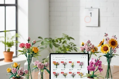 Lego flower sets bloom with up to 30% off in Amazon sale — AI-generated illustration