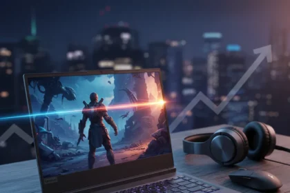 Lenovo LOQ with Ryzen 7 and RTX 5050 finally justifies the upgrade — AI-generated illustration