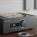 Lyngdorf TDAI-2210 Rewrites Streaming Amplifier Rules — AI-generated illustration