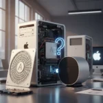 Mac Pro design legacy faces uncertain future amid Apple shifts — AI-generated illustration