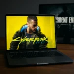 MacBook Neo Gaming Test: What Cyberpunk 2077 Really Reveals — AI-generated illustration