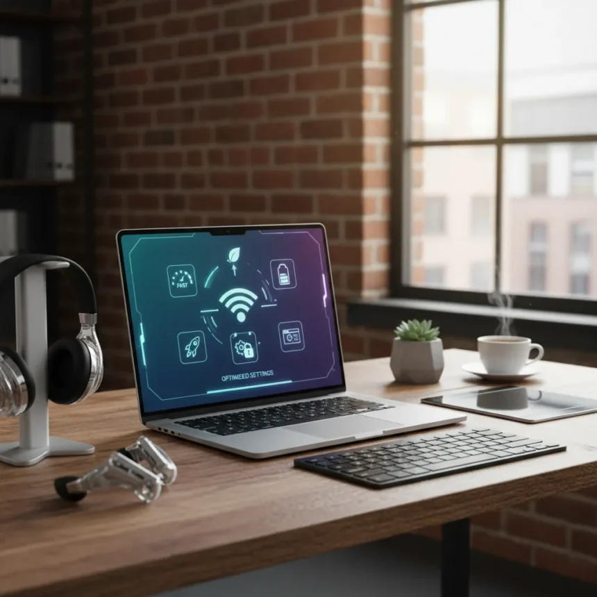 MacBook Neo setup: 7 settings to optimize immediately — AI-generated illustration