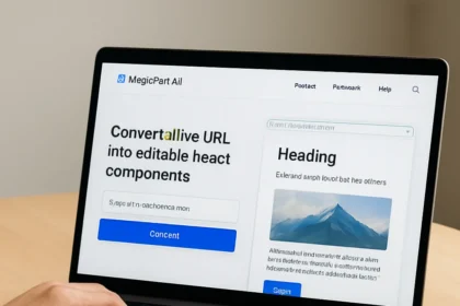 MagicPath AI Website to Design Feature Changes How UIs Get Built — AI-generated illustration